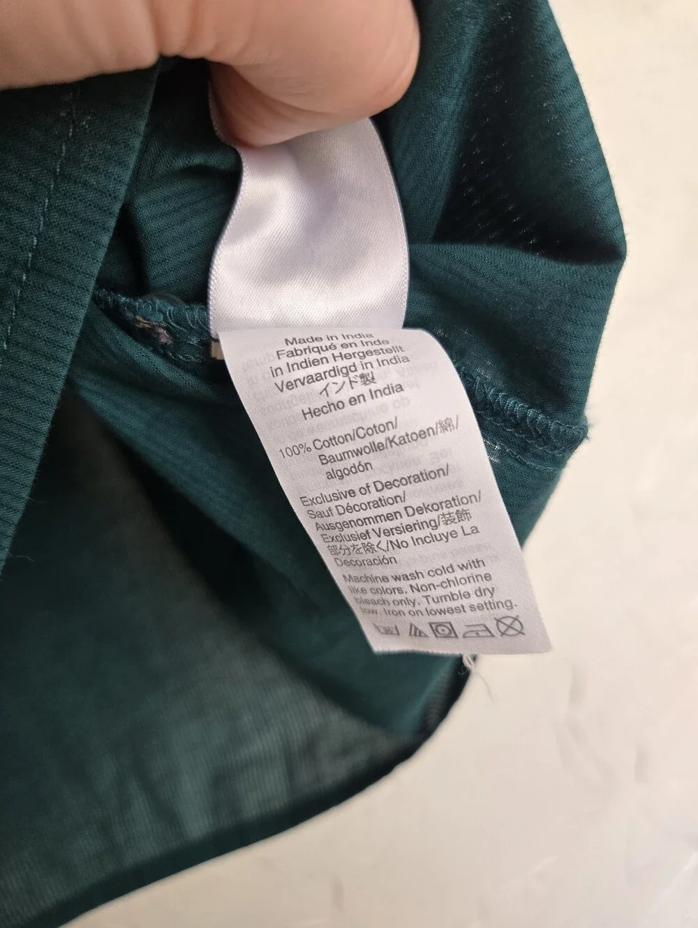 J. Crew Eyelet Ruffle Embroidered Emerald Green Top, XL